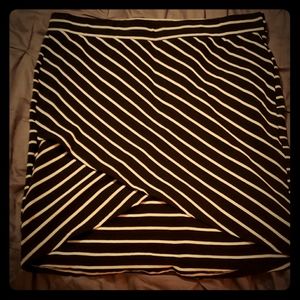 Knee stripe length torrid skrit